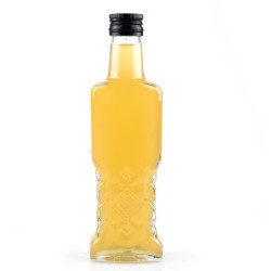 Fľaša sklenená so šrobovacím uzáverom 0,2 L Fľaša sklenená so šrobovacím uzáverom 0,2 L