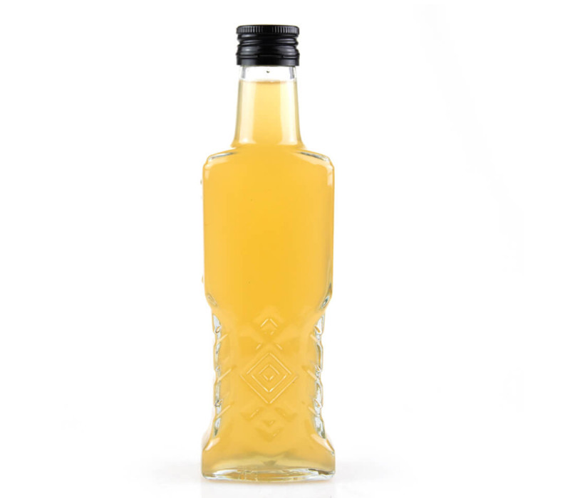 Fľaša sklenená so šrobovacím uzáverom 0,2 L Fľaša sklenená so šrobovacím uzáverom 0,2 L