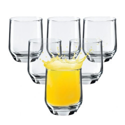 LAV Sklenený pohár na šťavu 6ks 8,3x6 cm 0,205 L LAV Sklenený pohár na šťavu 6ks 8,3x6 cm 0,205 L
