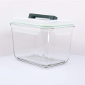 GLASSLOCK Sklenená dóza obdĺžníková 22x19x13,5 cm 3,7 L GLASSLOCK Sklenená dóza obdĺžníková 22x19x13,5 cm 3,7 L