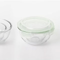GLASSLOCK Sklenená dóza okrúhla 11,8x6,5 cm 0,38 L GLASSLOCK Sklenená dóza okrúhla 11,8x6,5 cm 0,38 L