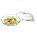 GLASSLOCK Sklenená dóza okrúhla 27x5 cm (9 cm vrátane veka) 1,75 L GLASSLOCK Sklenená dóza okrúhla 27x5 cm (9 cm vrátane veka) 1,75 L
