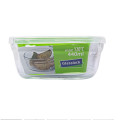 GLASSLOCK Sklenená dóza okrúhla 12,3x12,3x5,3 cm 0,44 L GLASSLOCK Sklenená dóza okrúhla 12,3x12,3x5,3 cm 0,44 L