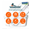 GLASSLOCK Sklenená dóza okrúhla 11,5x4,4 cm 0,3 L GLASSLOCK Sklenená dóza okrúhla 11,5x4,4 cm 0,3 L