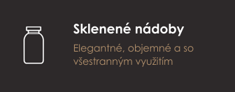 Sklenené nádoby